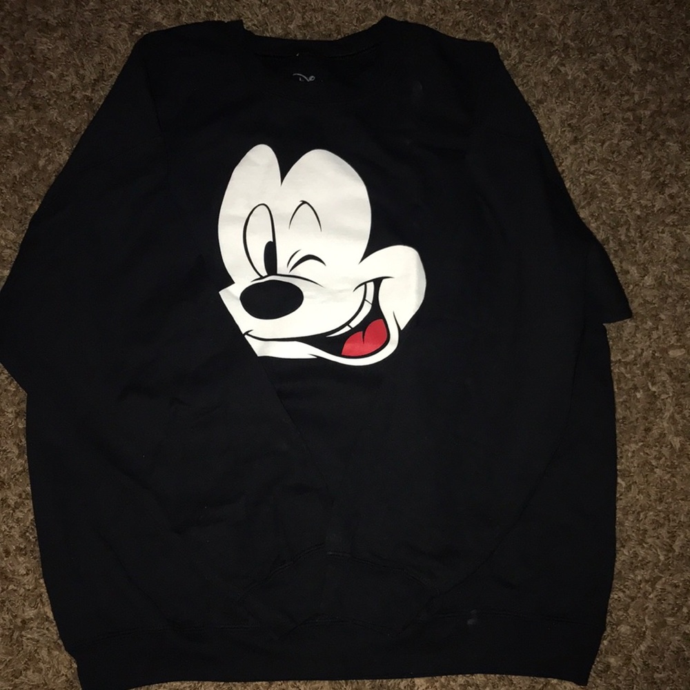 mickey mouse sweatshirt XL